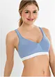T-shirt bh zonder beugels (set van 2) met biologisch katoen, bonprix