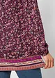 Shirt tuniek met bloemenmotief, bonprix