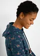 Hoodie met koordjes, bonprix