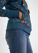Hoodie met koordjes, bonprix