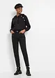 Stretch broek met glittersteentjes, RAINBOW