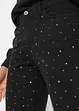 Stretch broek met glittersteentjes, RAINBOW