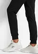Joggingbroek van katoen met print, loose fit, bonprix