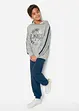 Sweatpants van puur katoen (set van 2), bonprix