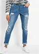 Boyfriend jeans destroyed met gerecycled polyester, bonprix