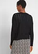 Kort ajour vest met viscose, bonprix