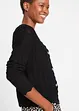Kort ajour vest met viscose, bonprix