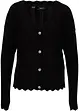 Kort ajour vest met viscose, bonprix