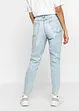 Mom jeans met destroyed effecten, high waist, bonprix