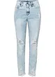 Mom jeans met destroyed effecten, high waist, bonprix