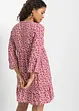 Mini jurk met volants van viscose, bonprix