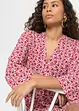 Mini jurk met volants van viscose, bonprix