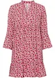Mini jurk met volants van viscose, bonprix