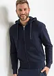 Sweatvest met capuchon (set van 2), bonprix