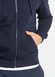 Sweatvest met capuchon (set van 2), bonprix