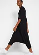 Jumpsuit met een harembroek, van viscose, halflange mouw, bonprix