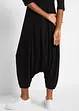 Jumpsuit met een harembroek, van viscose, halflange mouw, bonprix