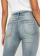 High-waist skinny jeans met destroyed effecten, bonprix