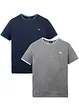 T-shirt (set van 2), bonprix