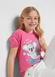 Meisjes T-shirt (set van 2), bonprix