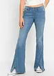 Bootcut jeans met low waist en biologisch katoen, RAINBOW