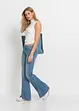 Bootcut jeans met low waist en biologisch katoen, RAINBOW