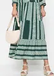 Maxi jurk met printvan soepele viscose, bonprix