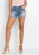 Jeans short met mid waist, bonprix