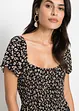 Maxi jurk van viscose, korte maat, bonprix