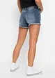 Jeans short met borduursel, bonprix