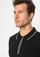 Poloshirt van katoen met ritssluiting, bonprix