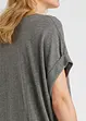 Longshirt van biologisch katoen (set van 2), bonprix