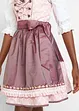 Dirndl met schort, knielang (2-dlg. set), bonprix