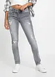 Skinny jeans met destroyed effecten, bonprix