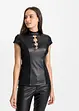 Shirt met metalen ringen, BODYFLIRT boutique