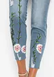 Jeans met borduursel, bonprix