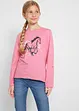 Meisjes longsleeve van biologisch katoen, bonprix