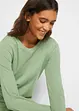 Accentuerende jersey jurk (set van 2), bonprix