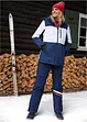 Outdoor thermo skibroek met afneembare bretels, waterdicht, straight, bonprix