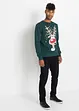 Sweater met kerstmotief, bonprix