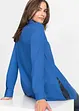 Lange blouse met splitten van soepel vallende viscose, bonprix