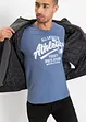 T-shirt met sportieve print (set van 2), bonprix