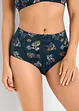 Tailleslip (set van 4) met biologisch katoen, bonprix