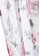 Transparant gordijn met bloemenprint (1 stuk), bonprix