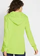Trendy sweater met statement print en capuchon, bonprix