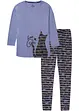 Pyjama met legging (2-dlg. set), bonprix