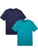 T-shirt (set van 2), bonprix