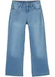 Wide leg mid waist jeans, bonprix