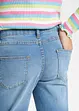 Wide leg mid waist jeans, bonprix