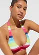 Halter bikinitop met gerecycled polyamide, bpc bonprix collection